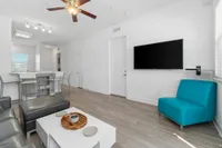 Living room with tv