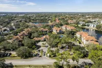 Aerial photo of community