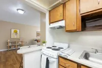 Kitchen and living room