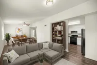 Living and dining room
