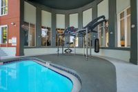 Fitness center area