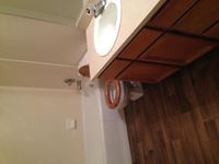 Real Wood flooring in kitchen/baths