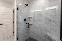 Shower at Amber Vista Homes