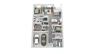 4x2 Cali 3D Floorplan 2022