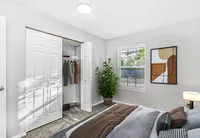 Retreat to your personal haven in our generously sized bedrooms, complete with expansive closets to keep your space organized and clutter-free. Bedroom