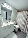 Whether you’re starting your day or winding down, our thoughtfully designed bathrooms offer the perfect mix of comfort and convenience. Bathroom