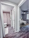 Designed with flow and function in mind, our hallways offer easy access to every room with a clean, modern look. 2x2 hall to bedroom