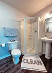 Whether you’re starting your day or winding down, our thoughtfully designed bathrooms offer the perfect mix of comfort and convenience. Bathrooom