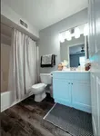 Whether you’re starting your day or winding down, our thoughtfully designed bathrooms offer the perfect mix of comfort and convenience. Bathroom