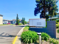 Adams Sq. Monument Sign