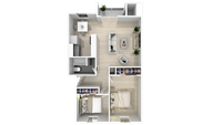 The Stills 2 Bedroom Floorplan