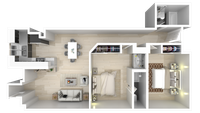 2 Bedroom x 2 Bathroom
