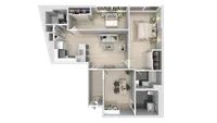 2 BEDROOM + DEN 2.5 BATHROOM