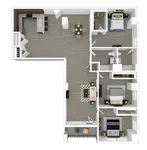 3 BEDROOM 2 BATHROOM