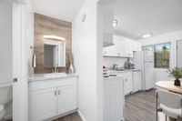 Kitchen and Vanity (Deluxe Renovated Home)