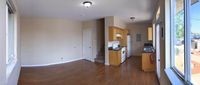 Unit #1 - Living room and kitchen