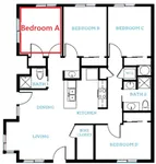Bedroom A - Flat