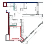 E - Bedroom A available to lease