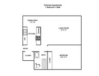 1x1 Floor Plan
