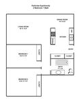 2x1 Floor Plan