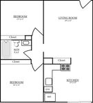 2x1 Floor Plan