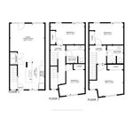 4 bedroom floor plan - all floors