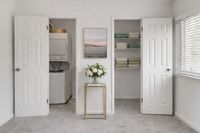 Laundry Area and Closet