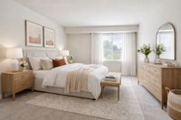 Bedroom with natural light