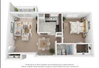 1 bedroom 1 bath