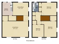 3 Bedroom Townhome