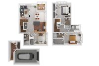 3 bedroom 3 bath w/garage
