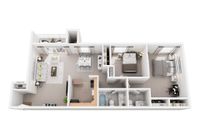2 Bed Deluxe 1.5 Bath