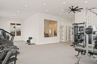 apartment with fitness center