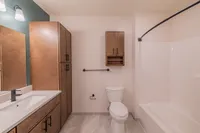 1 bed bath