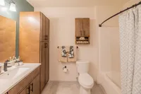 Model bathroom