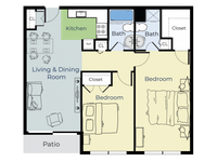 Sycamore | Two Bedroom