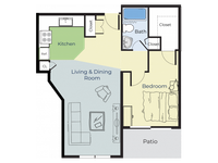 Oak | One Bedroom