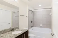 Bathroom at Cottonwood Lighthouse Point in Pompano Beach