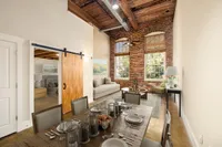 The Mill Loft Dining and Living Room