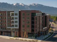 Views of Wasatch Mountains at The Richmond Apartments in Millcreek, Utah