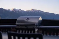 Rooftop Lounge with Grills and Wasatch Mountain Views
