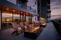 Current Apartments Deck and Fire Pit in Murray, Utah