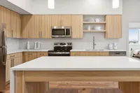Kitchen at Current Apartments in Murray