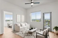 Living Room at Current Apartments in Murray, Salt Lake City