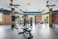 Fitness Center at Alpha Mill Apartments