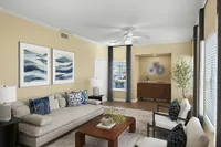 Spacious Apartment Living Room at Cason Estates