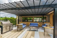 Grill and Lounge Area