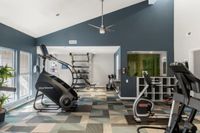 24-Hour Fitness Center at Antero Apartments in Colorado Springs