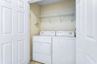 Washer and Dryer Hookups