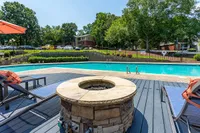 Poolside Fire Pit